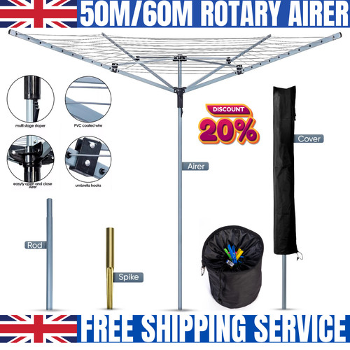 Rotary airer 50m 60m heavy - airer,
