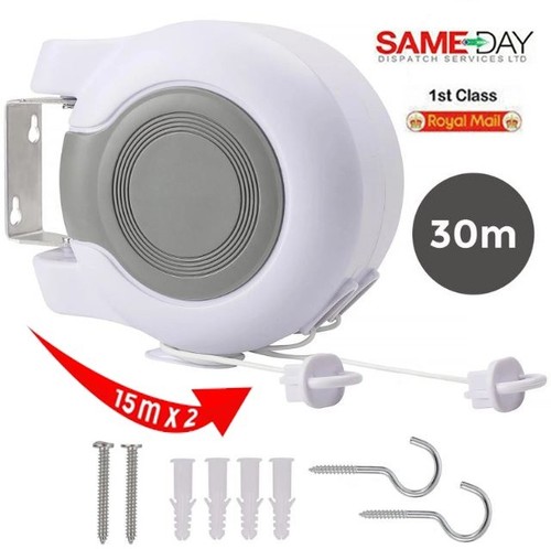 30m retractable clothes reel - 30m,