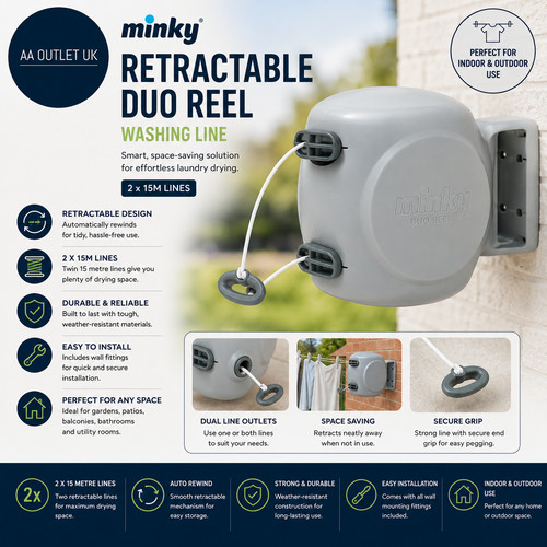 Minky homecare retractable - homecare,