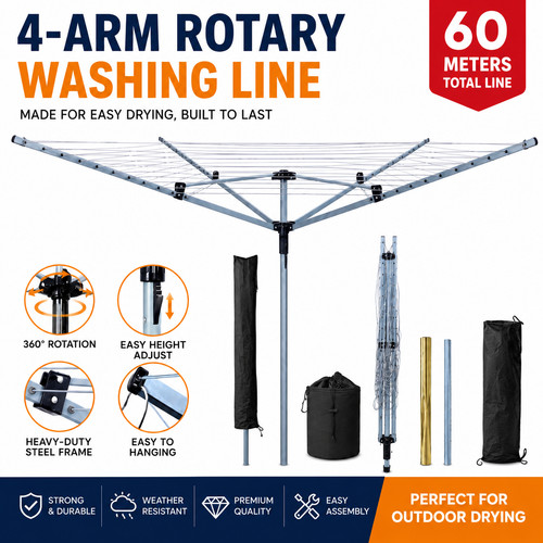 Heavy duty arm rotary - 4,