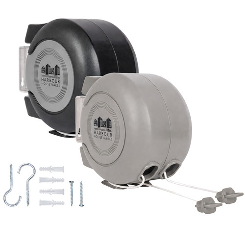 Retractable washing line - washing,
