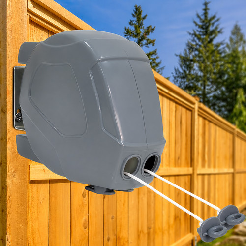 30m retractable clothes reel - retractable,