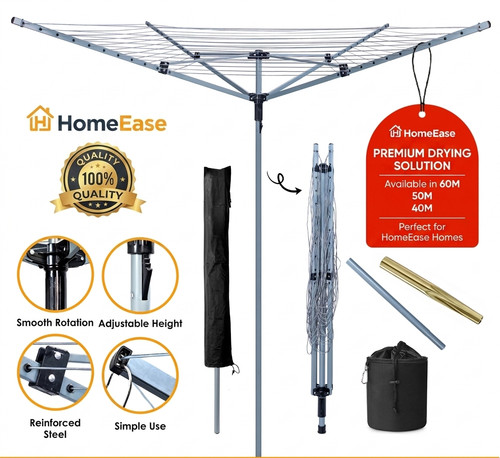 Arm rotary washing line - rotary,