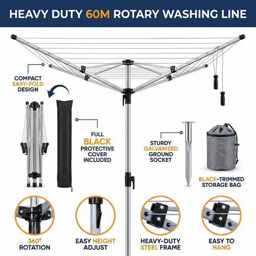 Heavy duty 60m - duty, washing