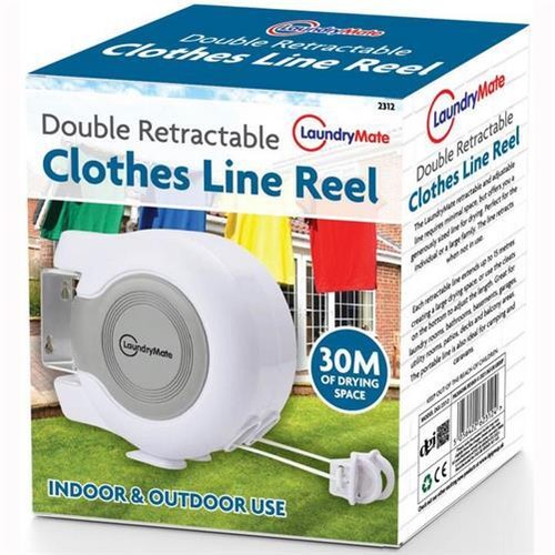 30m retractable clothes reel - 30m,