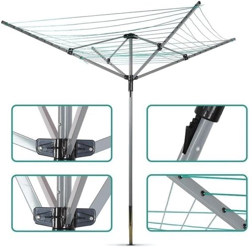 Heavy duty 60m rotary clothes - heavy,