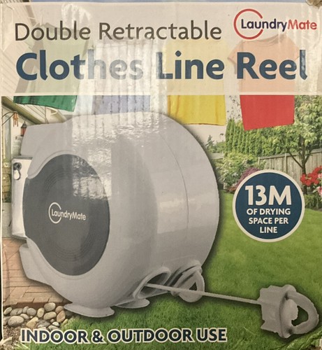Retractable clothes line - line, reel