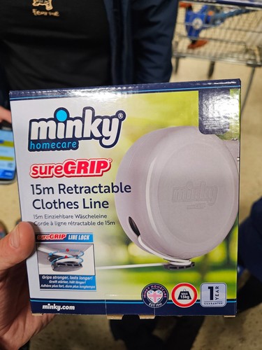Minky homecare 15m retractable - minky,