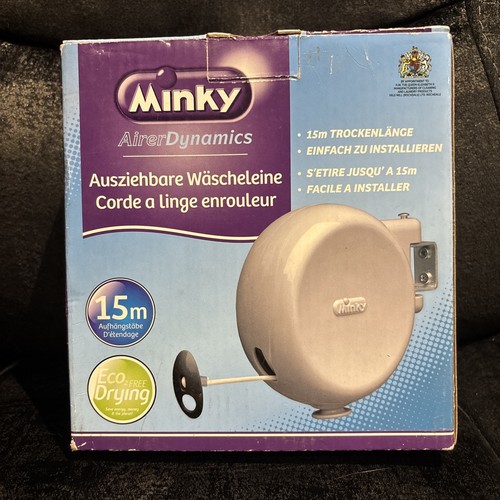 Minky 15m retractable reel - retractable,