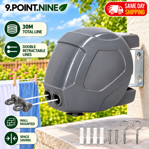 30m retractable clothes reel - 30m,