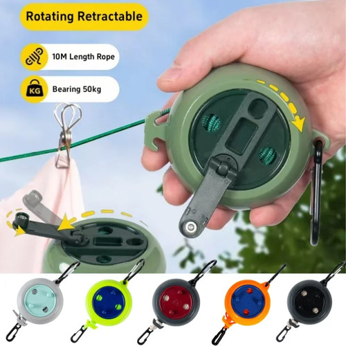 Washing line retractable - line,