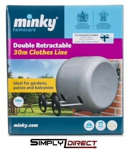 Minky double 30m retractable - minky,