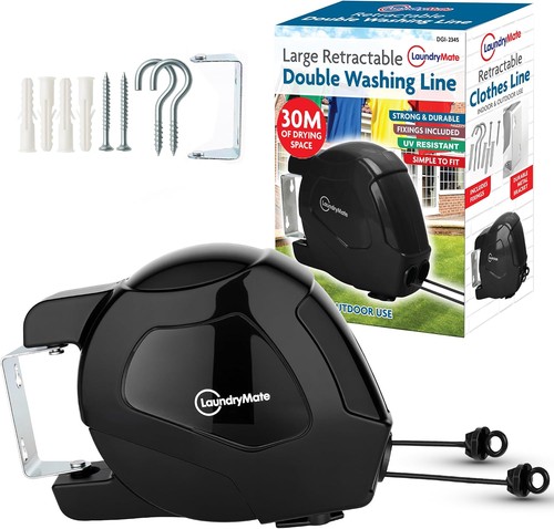 Washing line retractable - washing,
